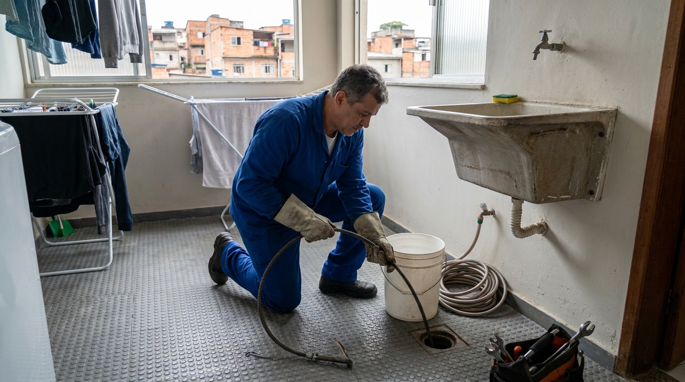 Desentupimento de Ralos Externos no Recanto do Sol, Anápolis‑GO